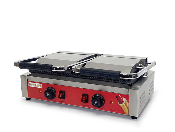 Контактний гриль GoodFood ECG20RR Panini RED, фото 3