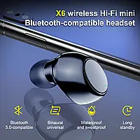 Односторонняя гарнитура Мини X6 Bluetooth