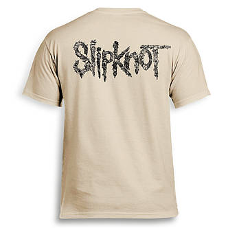 Футболка SLIPKNOT Гравюра Бежевий, фото 4