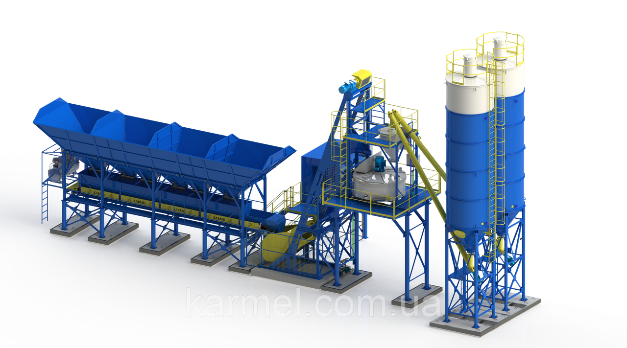 Бетонозмішувальна установка KARMEL 60С STANDART (60 м.куб./год.)
