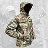 Чоловічий камуфляжний костюм Мультикам (46,48,50,52,54,56,58,60р) Водозахисний для військових Soft-Shell Демісезон, фото 2