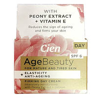 Активний денний крем проти старіння шкіри Cien Age Beauty SPF 6 50 мл.