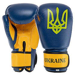 Боксерські рукавиці дитячі UKRAINE MA-7555 6 унц.