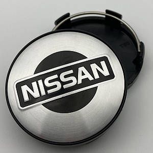 Ковпачок на диски Nissan 63 мм 58 мм хром