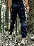 Чоловічі штани тактичні сині демісезонні | брюки карго чоловічі весна-осінь Туреччина. Живе фото, фото 2
