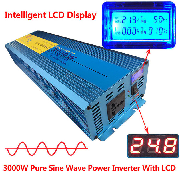 Інвертор IPOWER 24 - 220 В 3000 Вт чистий синус