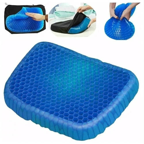 Ортопедична гелева подушка для сидіння 39х30,5х3 см Egg Sitter / Гелева ...