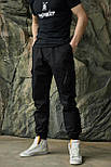 Чоловічі штани тактичні сині демісезонні | брюки карго чоловічі весна-осінь Туреччина. Живе фото, фото 8