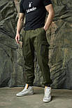 Чоловічі штани тактичні сині демісезонні | брюки карго чоловічі весна-осінь Туреччина. Живе фото, фото 10