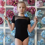 Комплект купальник і лосини із сіткою для гімнастики на п'яту Vlad&K, фото 7