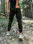Чоловічі штани тактичні демісезонні хакі | брюки карго чоловічі весна-осінь Туреччина. Живе фото, фото 3