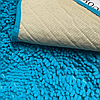 Килимки 90*60+60*40см для ванної кімнати набір (голубой), фото 2