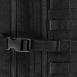 Рюкзак тактичний Mil-tec чорний 36 л, фото 3
