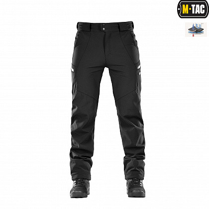M-Tac штани Soft Shell Winter Black L