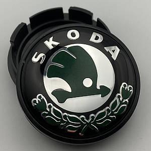 Ковпачок на диски Skoda 56 мм 52 мм Octavia Fabia Rapid Superb Roomster 5JA601151 старого зразка