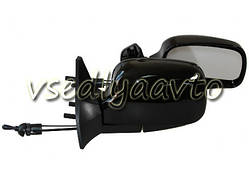 Дзеркало бічне YH-3109/LADA Samara 08,09,13-15/Black/чорне