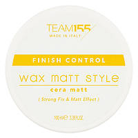 Матовый крем-воск для укладки волос Team 155 Finish Control Wax Matt Style Cera Matt 100мл