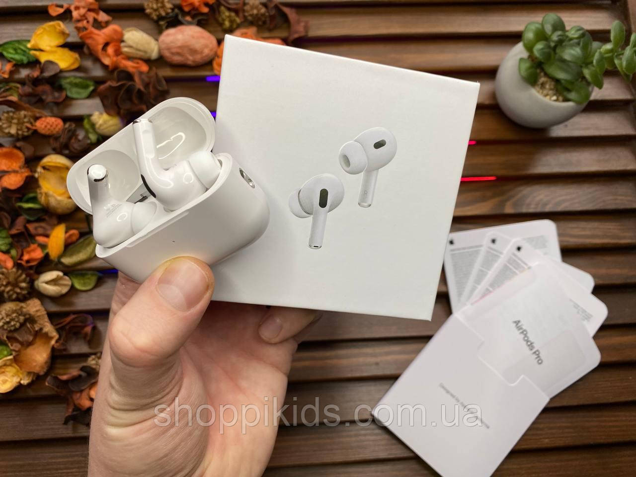 Наушники AirPods Pro 2 + Активное Шумоподавление 2023 + IOS 16 Самая ...