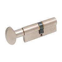 Дверной цилиндр ( сердцевина ) Mgserrature 31*41мм ключ/поворотник Никель матовый