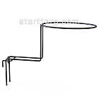 Полиця для головниx уборів-135, чорний. Полиця для головних уборів, навіс на торговельну сітку. Обладнання для торгівлі, фото 2