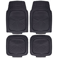 Килимки PVC with NBR TS 1863 P-4 BK 4 шт./комп. чорні 73x51 47x50 (TS 1863 P-4 BK)