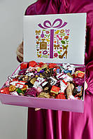 Набор конфет в картонной подарочной упаковке №132, 1 кг, (19,5х25х5 см)