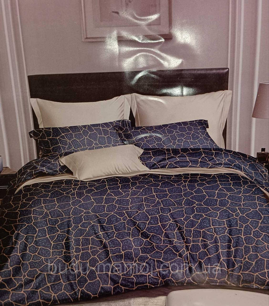 ЄВРО Якісна постільна білизна від виробника Євро розмір 100% бавовна, фото 1