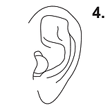 Дозатор протишумових беруш + поліуретанові беруші (Ø=5-11 мм) 250 пар Yato YT-74520 (Польща), фото 10