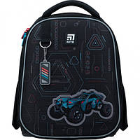 Рюкзак школьный каркасный для мальчика Kite Education Extreme Car K22-555S-11