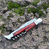 УЦІНКА. Ніж складаний Витязь Марсель 65Х13, зі штопором, фото 3