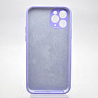 Чохол силіконовий з квадратними бортами Silicon case Full Square для iPhone 11 Pro Dasheen, фото 4