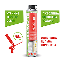 Пистолетная монтажная пена 45 л.,TERMOPUR MAX 100 GUN 750 ML