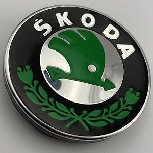 Ковпачок на диски Skoda Octavia Fabia Rapid Superb Roomster старого зразка 56 мм 52 мм 1zd61151a