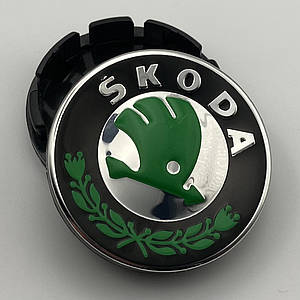 Ковпачок на диски Skoda 56 мм 52 мм Octavia Fabia Rapid Superb Roomster старого зразка 1zd61151a