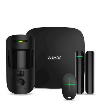 Комплект охоронної сигналізації Ajax StarterKit Cam Black, фото 1