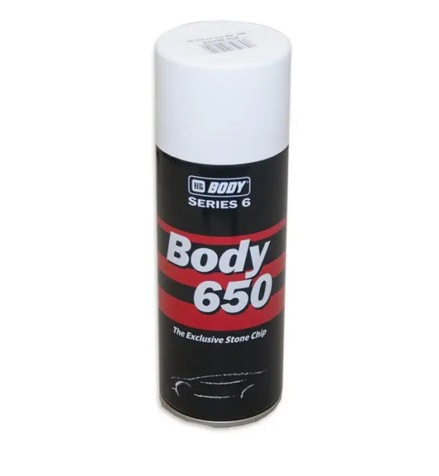 Spray 650 Антигравій в аерозолі білий 400 мл, HB BODY