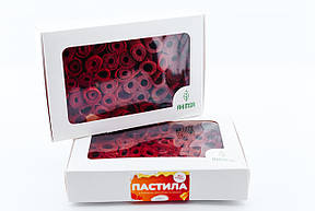 Пастила "З ПОРІЧКОЮ, ЙОГУРТОМ ТА МЕДОМ" без цукру 120 г TM Ahimsa, фото 3