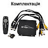 Мобільний AHD відеореєстратор на 2 камери Pomiacam HD DVR для таксі, автобусів, вантажівок, 5 Мп, Quad HD, SD до 128 Гб, пульт ДУ, фото 7
