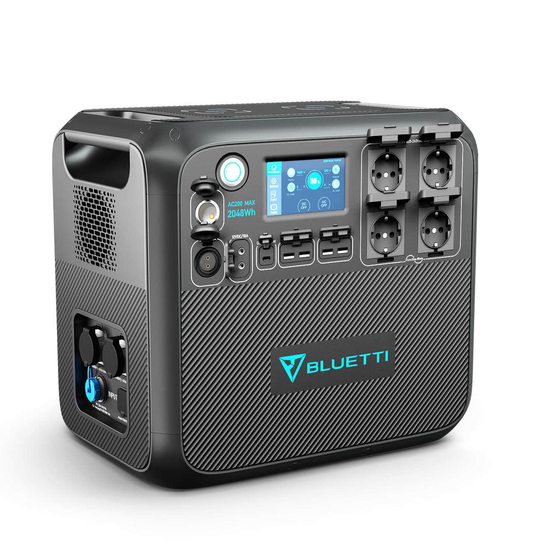 Портативна система живлення PowerOak Bluetti AC200MAX (2.2 кВт / 2 кВт*г)