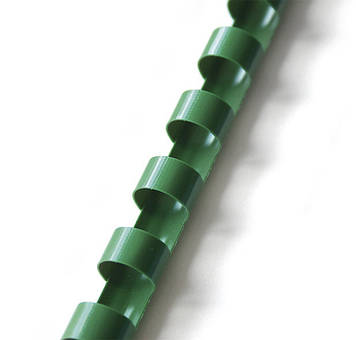 Пластикові пружини зелені Ф 10 мм, пак 100 шт.