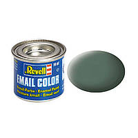 Краска эмалевая Revell N67 Серо-зеленая матовая 14 мл RVL-32167