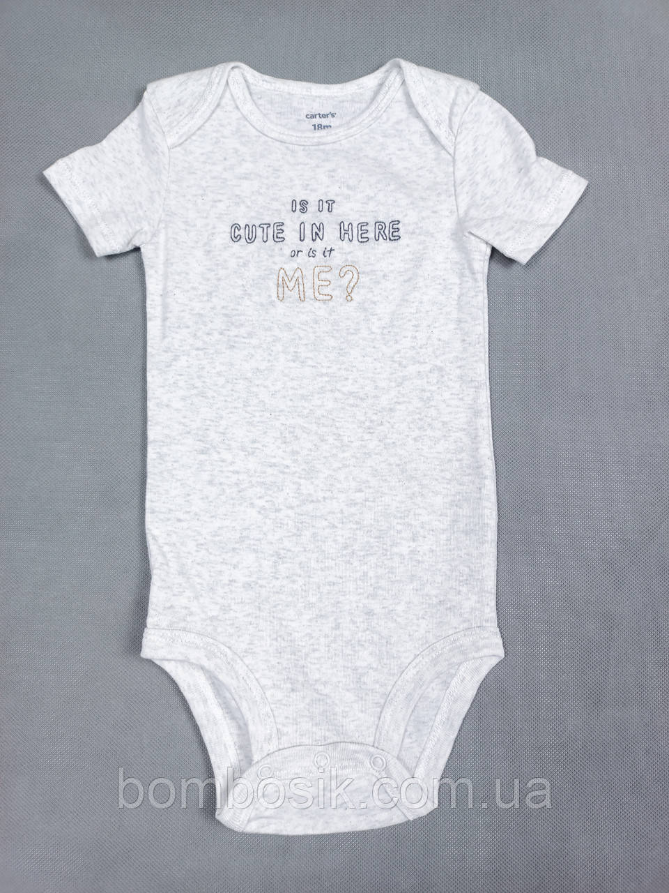 Бодік з коротким рукавом для хлопчика Картерс, 18м (76-81см), фото 1