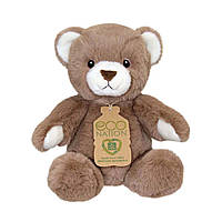 М&apos;яка іграшка Ведмідь коричневий 25 см Eco Aurora 200815C
