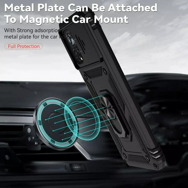 Ударостійкий чохол Camshield Serge Ring for Magnet для Xiaomi Redmi Note 11Pro 4G/5G