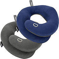Подушки для шеи 2 штуки, для взрослых с двойной поддержкой - для комфортного сна в самолете
