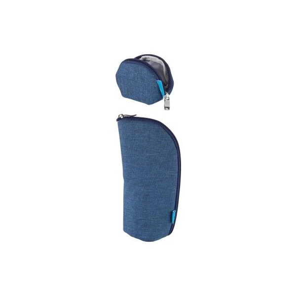 Набір з гаманця і чохла для пустушки MyMia Nuvita NV8806NAVY синій