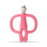 Іграшка-гризун Мавпочка Matchstick Monkey MM-ONT-018 (світло-рожевий 11 см)