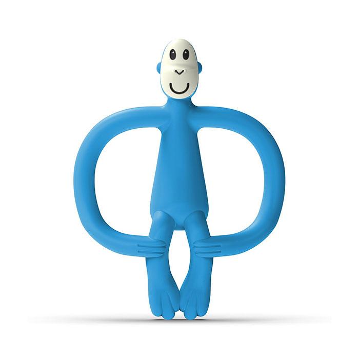 Іграшка-гризун Мавпочка Matchstick Monkey MM-ONT-017 (синій 11 см)