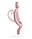 Іграшка-гризун Мавпочка Matchstick Monkey MM-T-010 (пудровий рожевий 10,5 см), фото 7