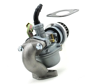 Карбюратор квадроциклу ATV 110 125 кубів диф 19мм та фільтр патрубок прокладкиа алюміній